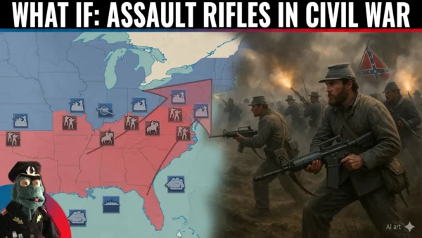 1861 Civil war: What if the South gets M16 assault rifles?